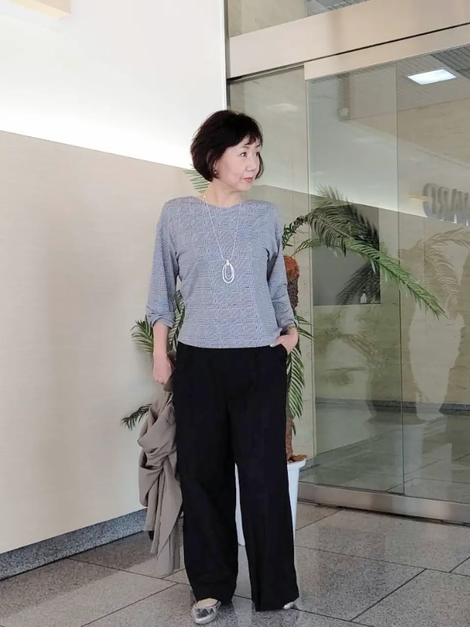 自由区 鶴田 コーディネート画像