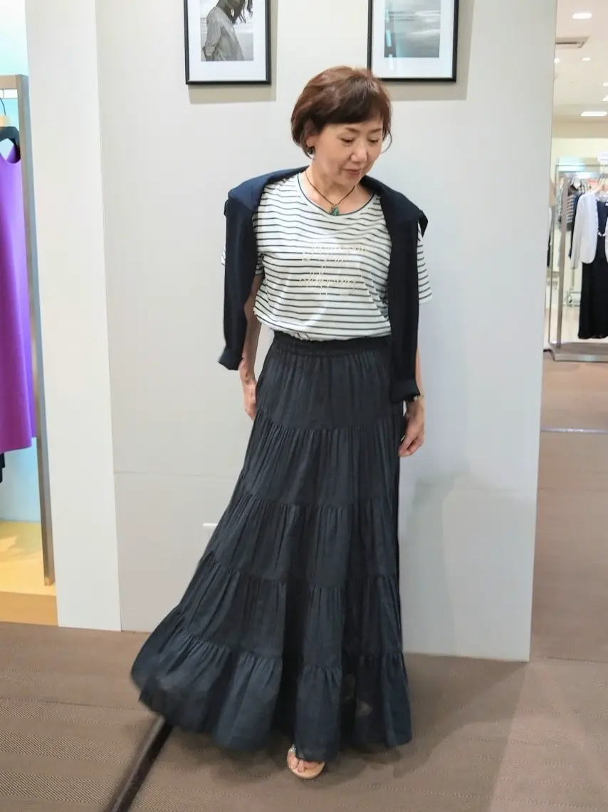 自由区 鶴田 コーディネート画像