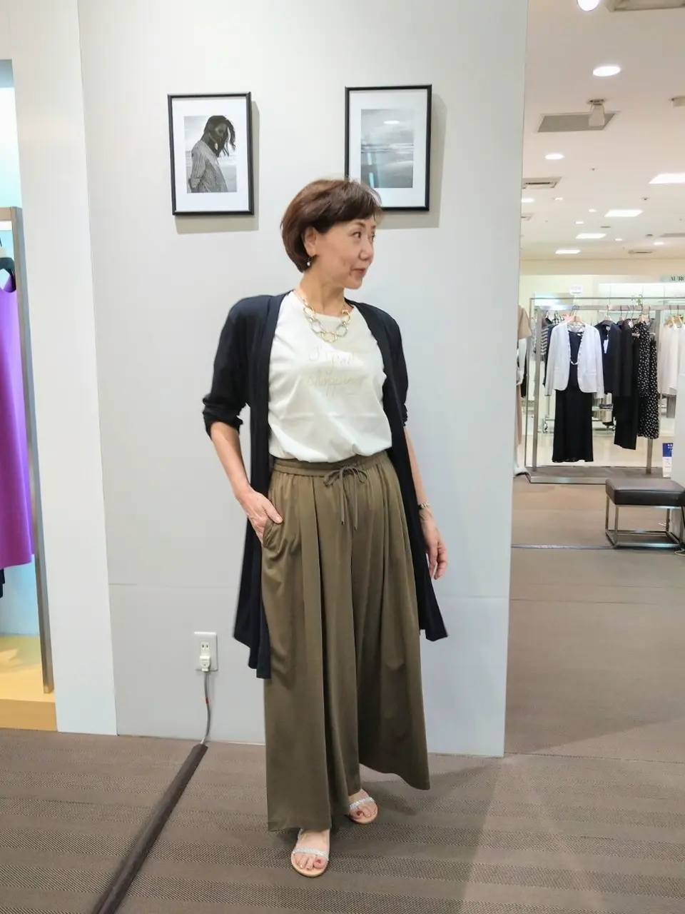 自由区 鶴田 コーディネート画像