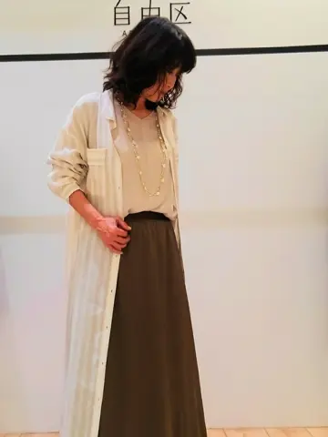 自由区 廣本 コーディネート画像