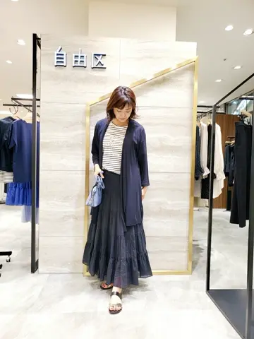 自由区 竹増 コーディネート画像