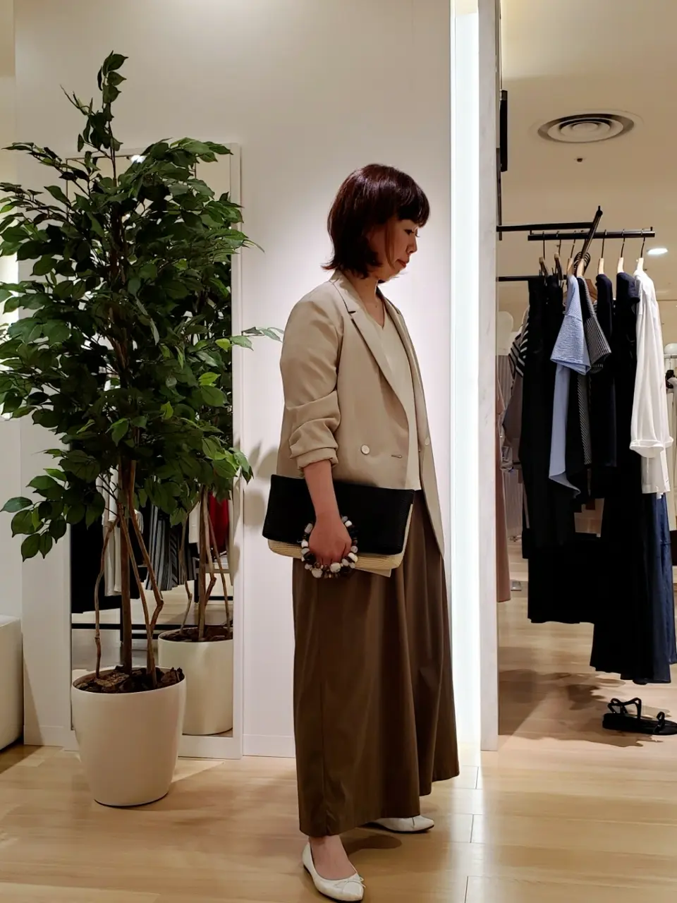 自由区 田辺 コーディネート画像