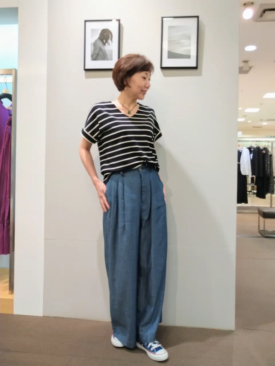 自由区 鶴田 コーディネート画像