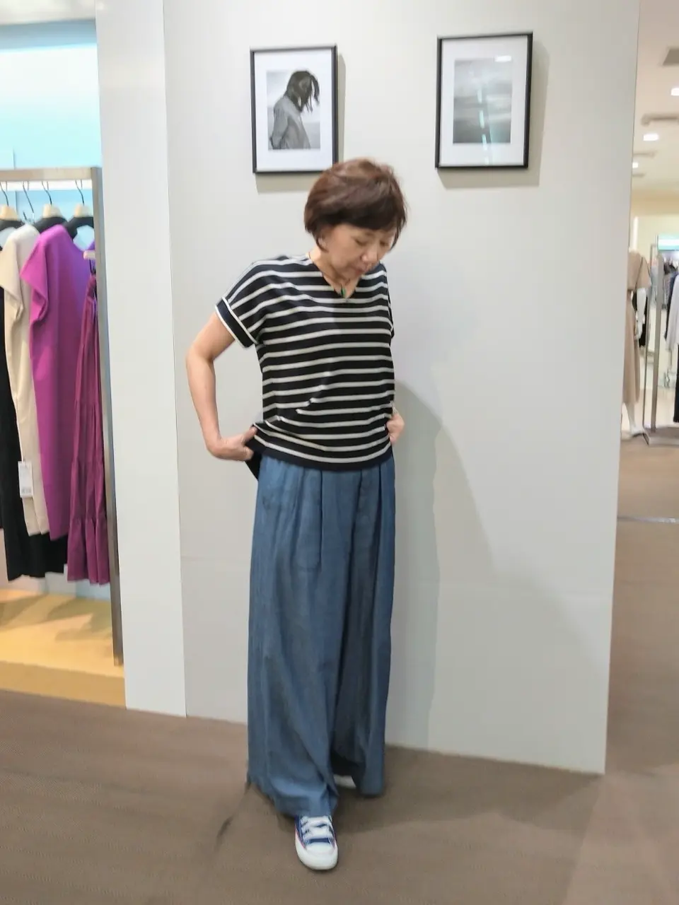 自由区 鶴田 コーディネート画像