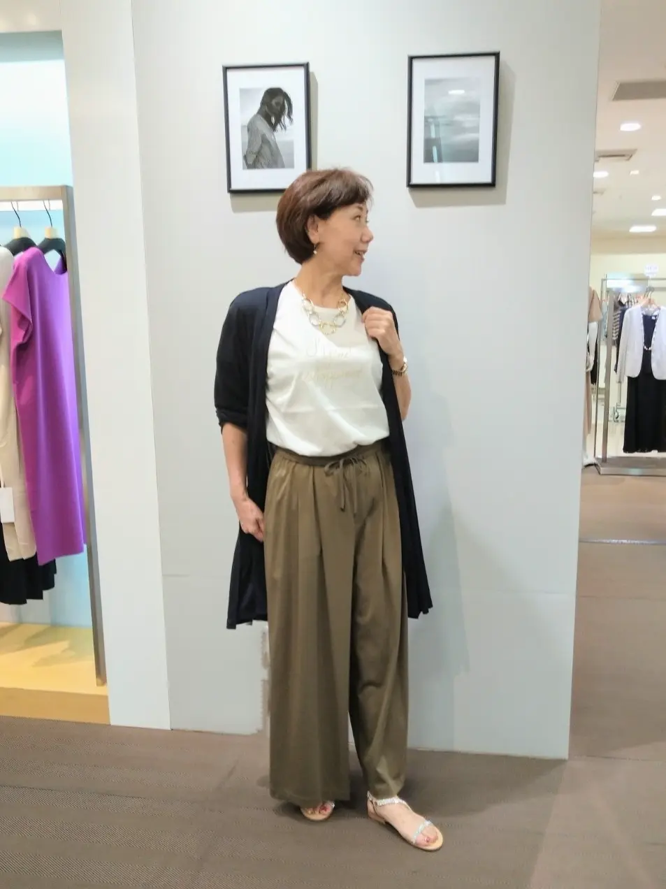 自由区 鶴田 コーディネート画像