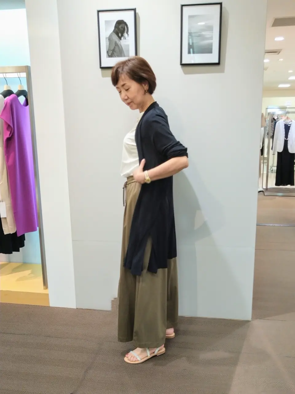 自由区 鶴田 コーディネート画像