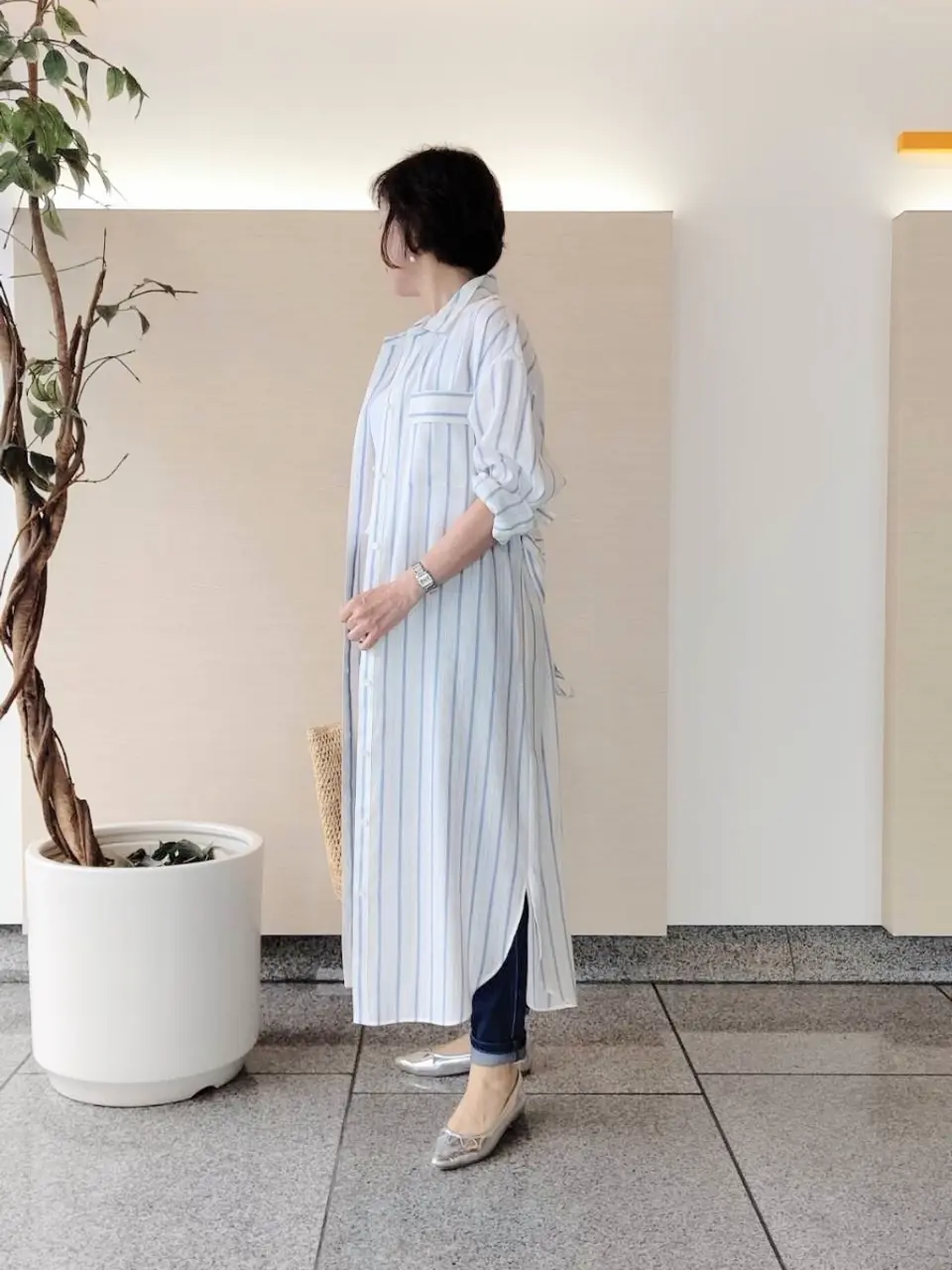 自由区 鶴田 コーディネート画像