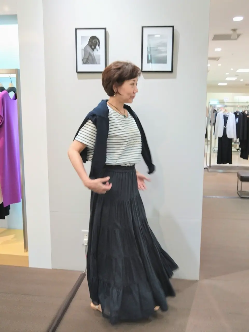 自由区 鶴田 コーディネート画像