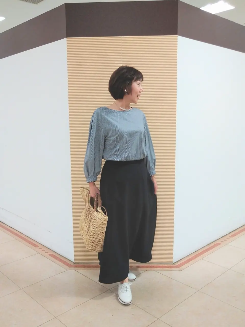 自由区 鶴田 コーディネート画像