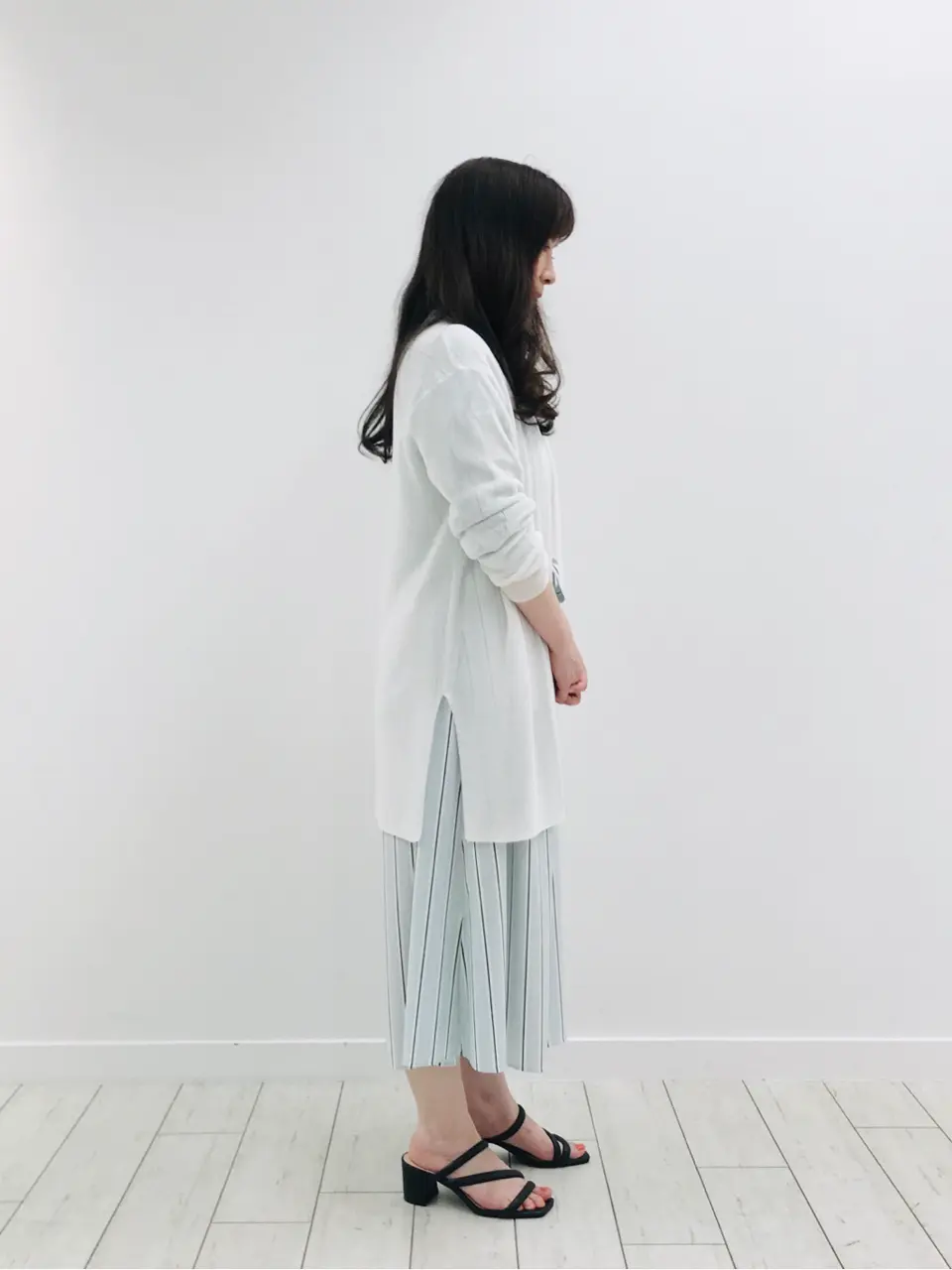 自由区 niina コーディネート画像