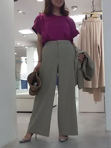 自由区 東 コーディネート画像