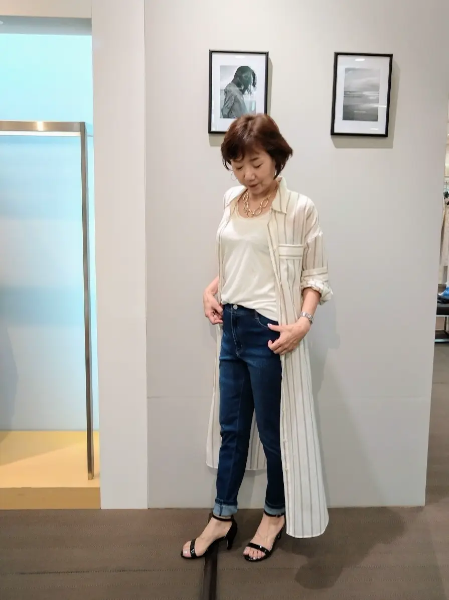 自由区 鶴田 コーディネート画像