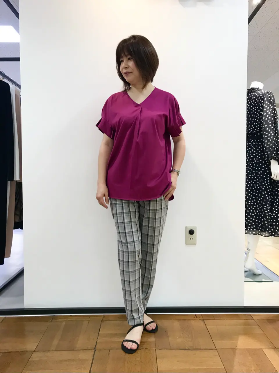 自由区 松瀬 コーディネート画像