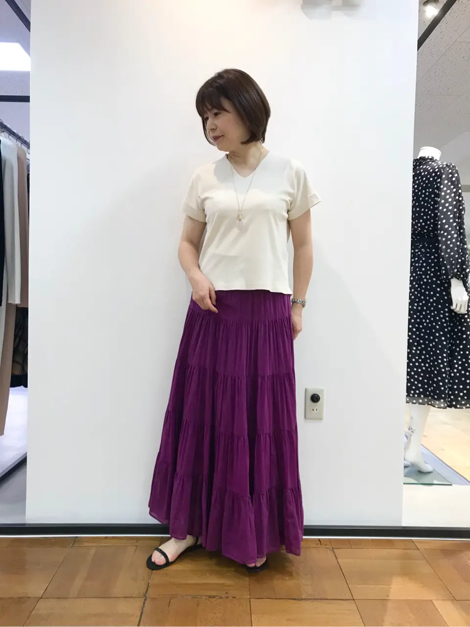 自由区 松瀬 コーディネート画像