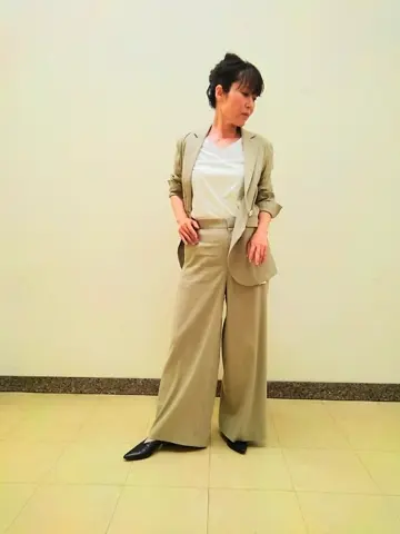 自由区 廣本 コーディネート画像