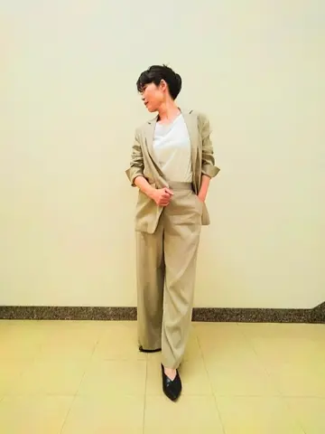 自由区 廣本 コーディネート画像