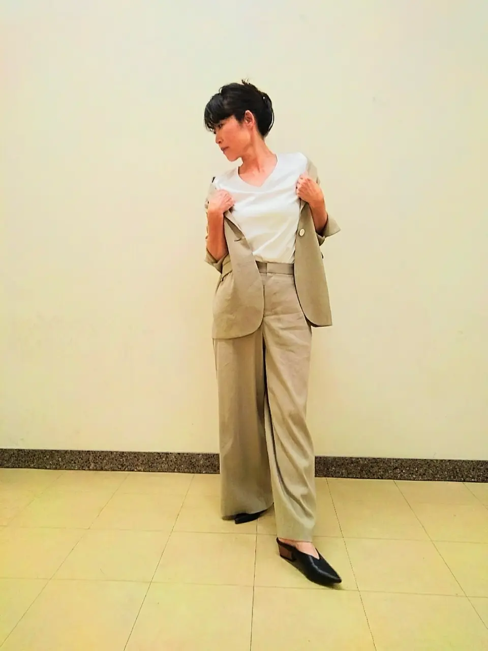 自由区 廣本 コーディネート画像