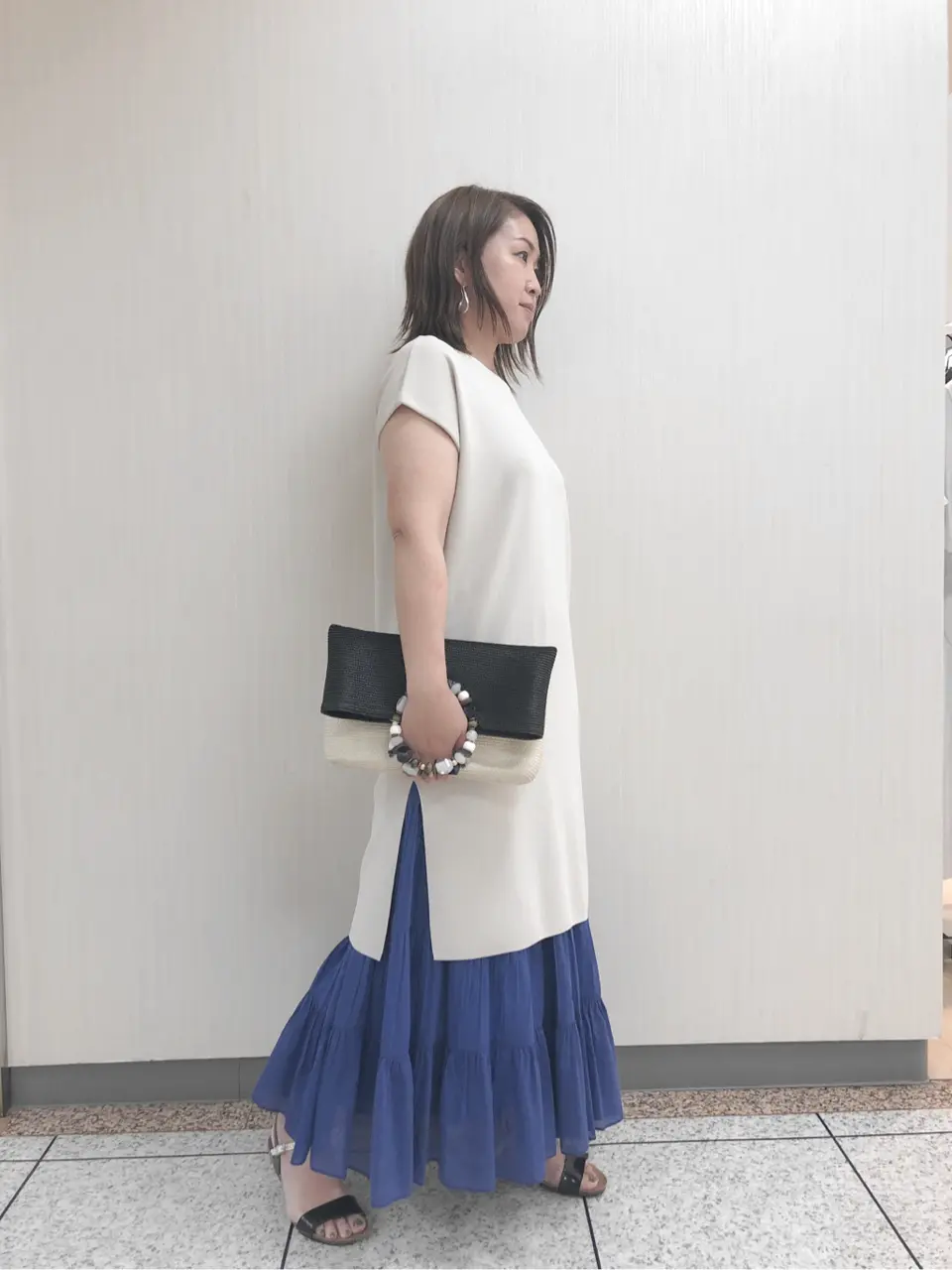 自由区 上島 コーディネート画像