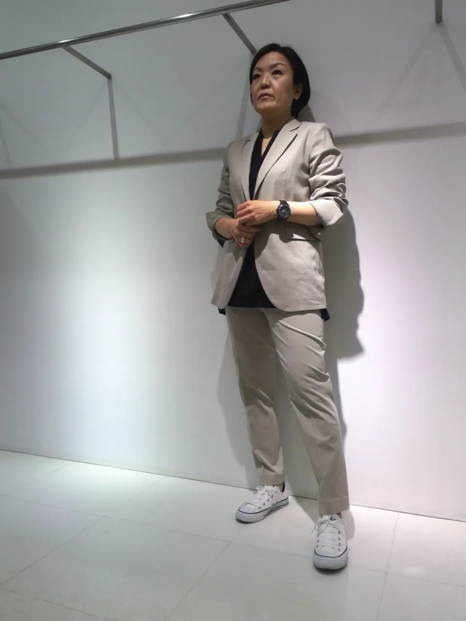 自由区 片岡 コーディネート画像