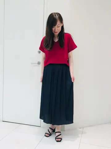 自由区 niina コーディネート画像