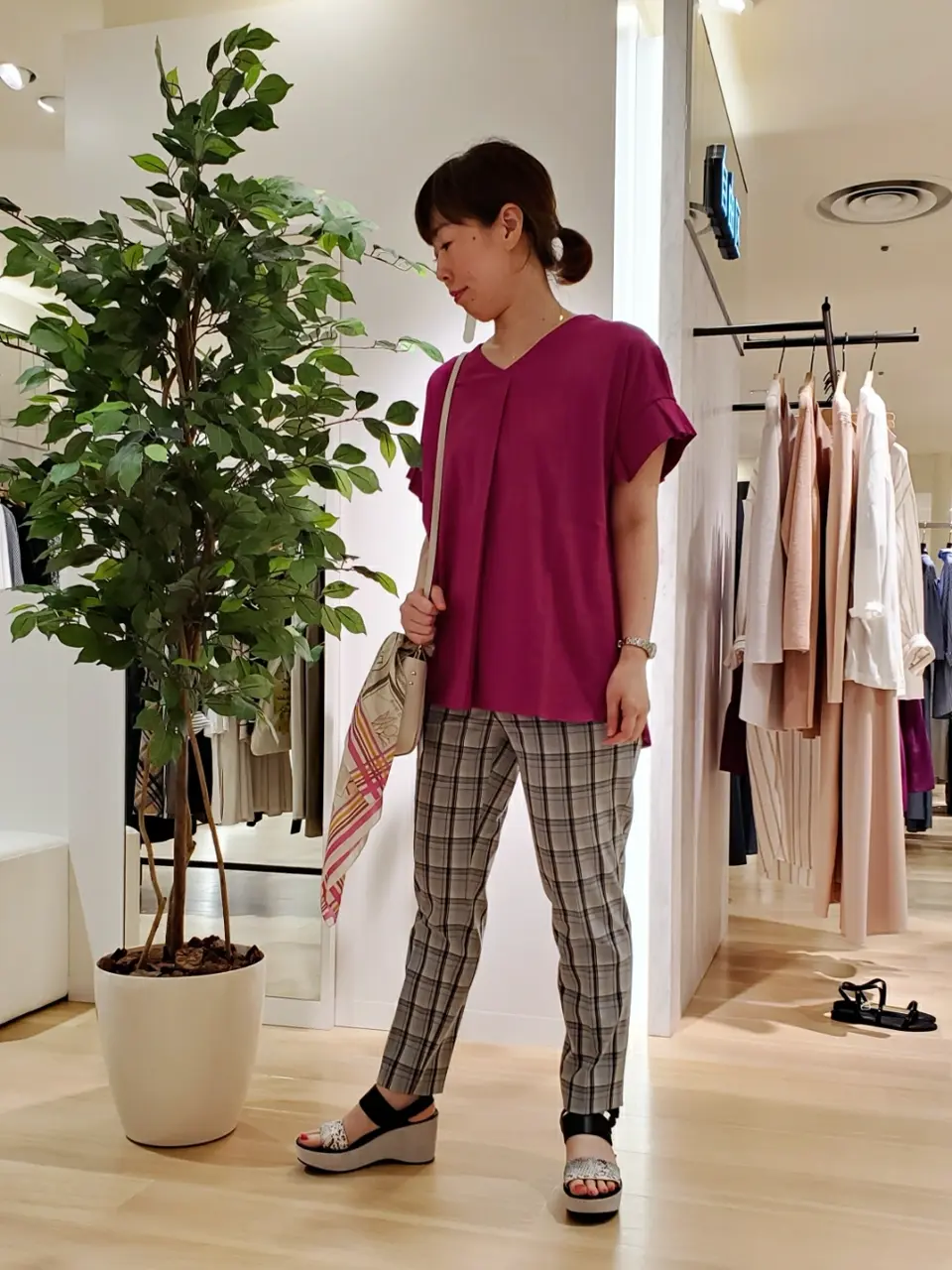 自由区 田辺 コーディネート画像