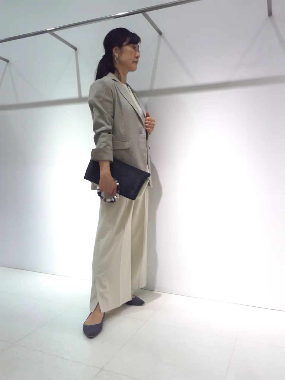 自由区 新保 コーディネート画像