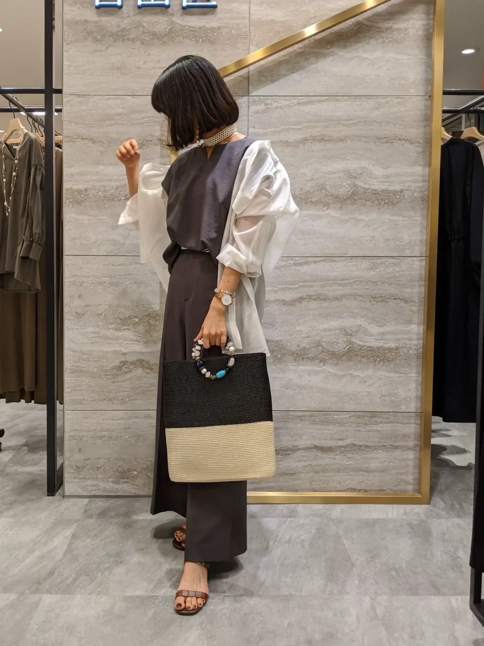 自由区 スタッフ コーディネート画像