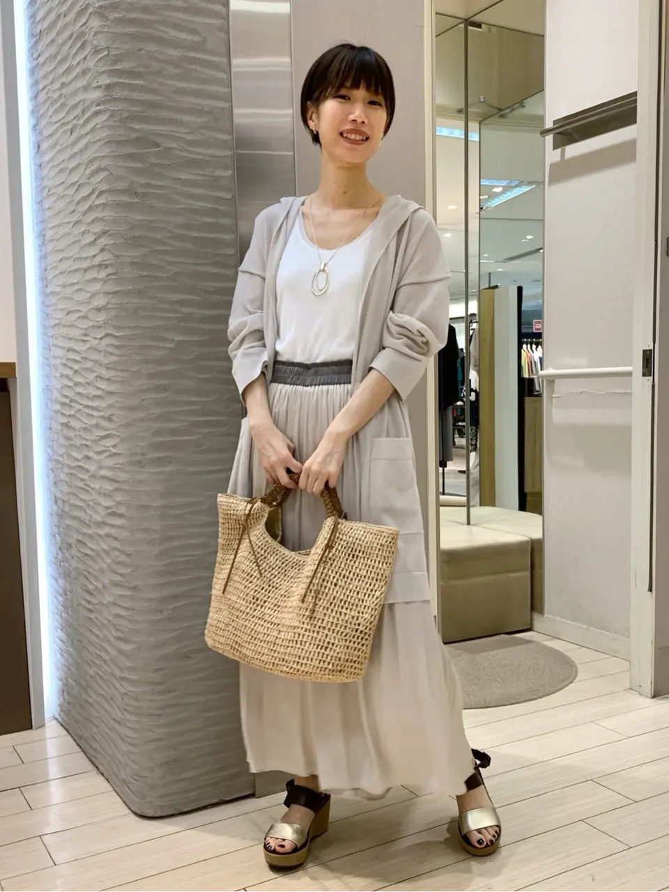 自由区 河野 コーディネート画像