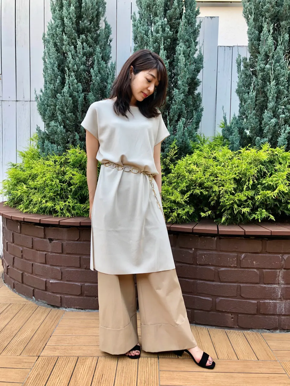 自由区 安田 コーディネート画像