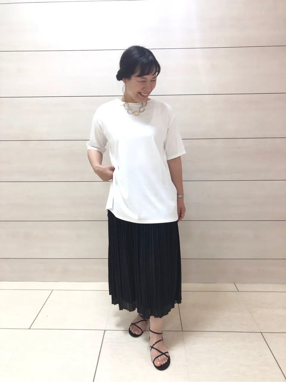 自由区 伊藤 コーディネート画像