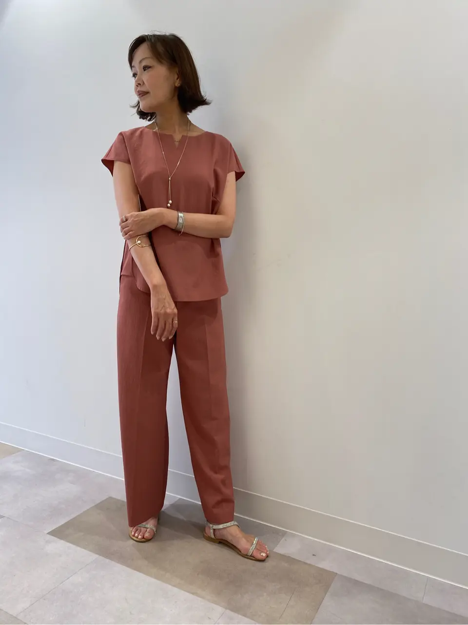  yamanouchi コーディネート画像