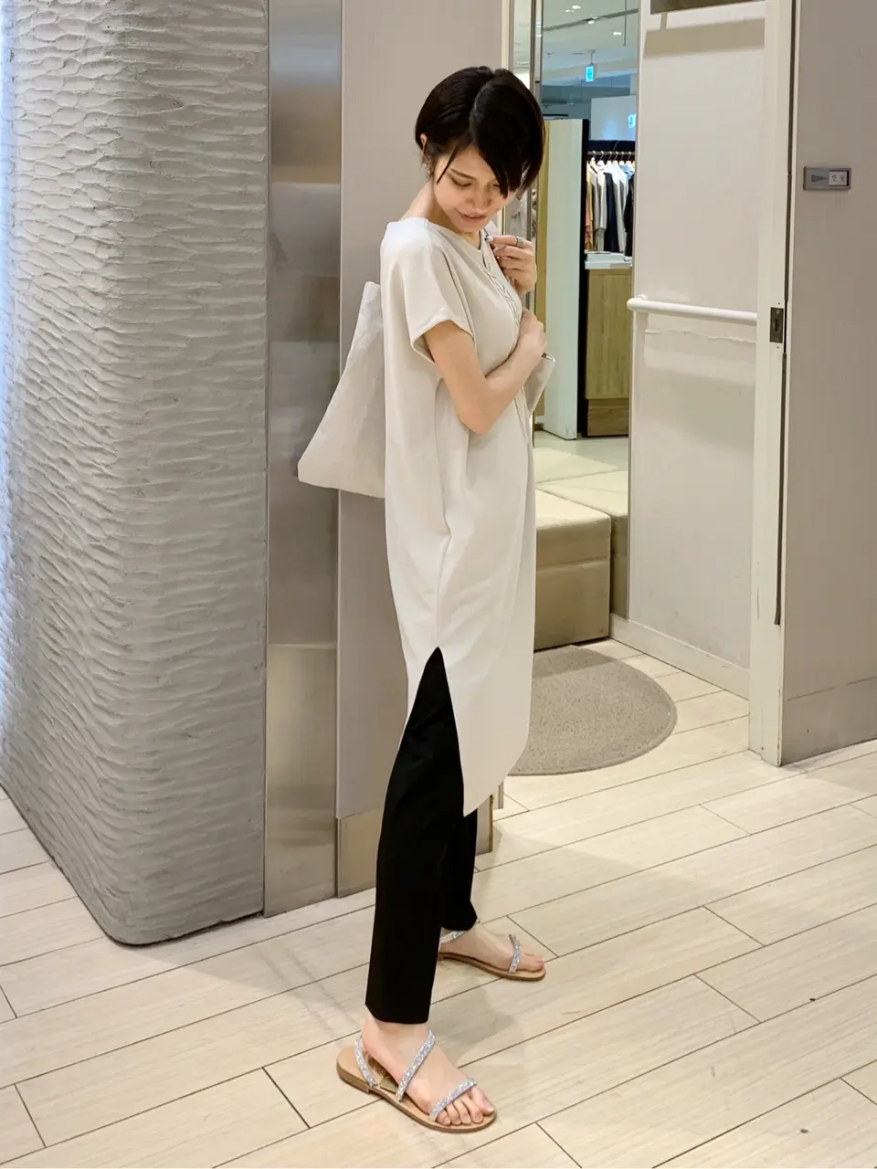 自由区 河野 コーディネート画像