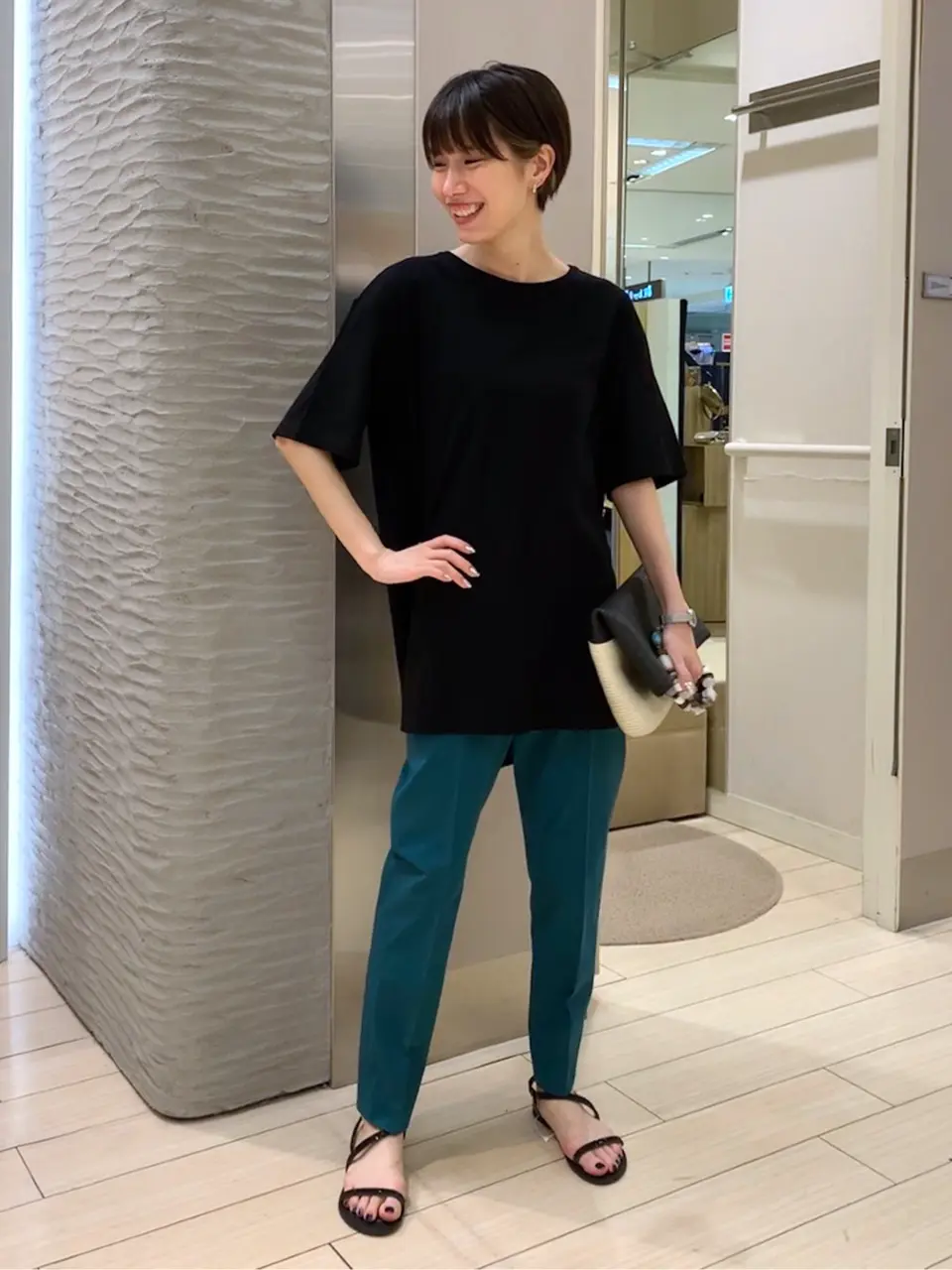 自由区 河野 コーディネート画像