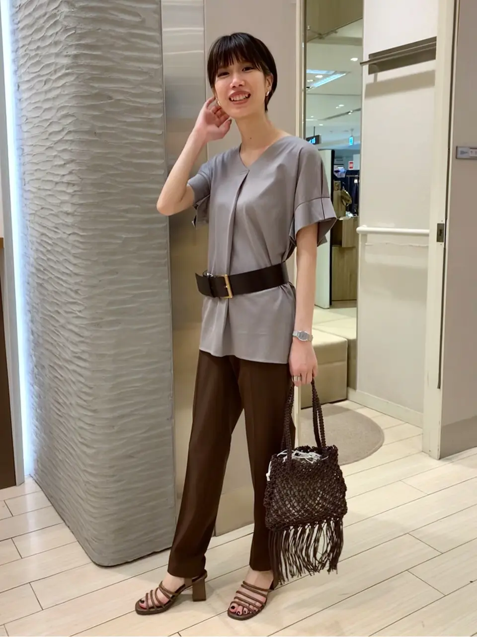 自由区 河野 コーディネート画像