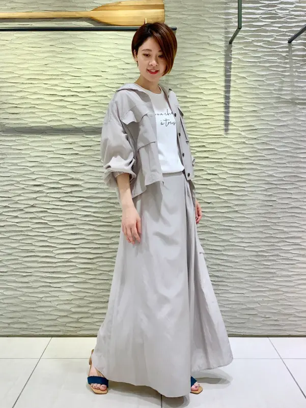 自由区 冨樫 コーディネート画像