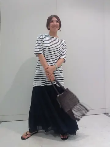 自由区 東 コーディネート画像