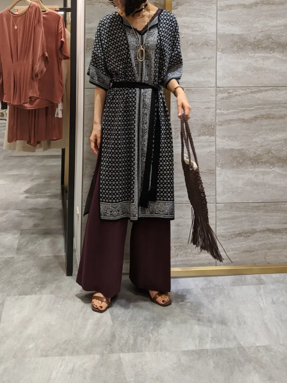 自由区 スタッフ コーディネート画像