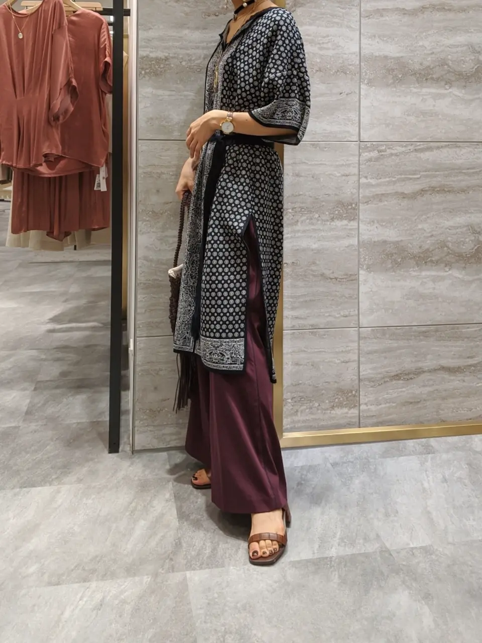 自由区 スタッフ コーディネート画像