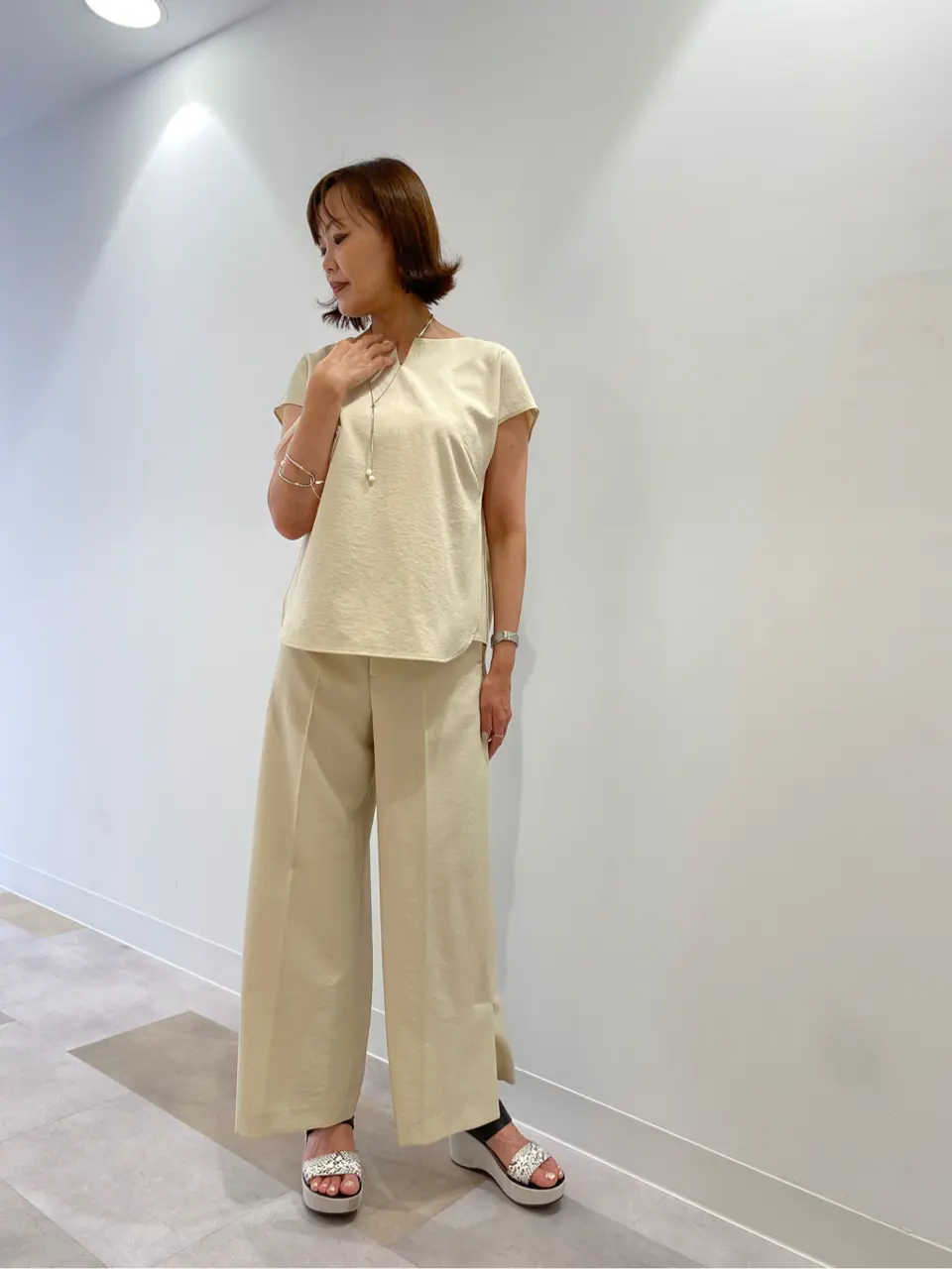  yamanouchi コーディネート画像