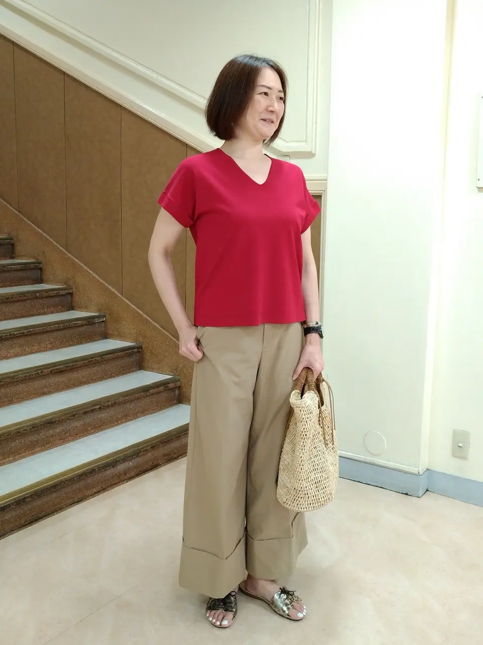 自由区 奥山 コーディネート画像