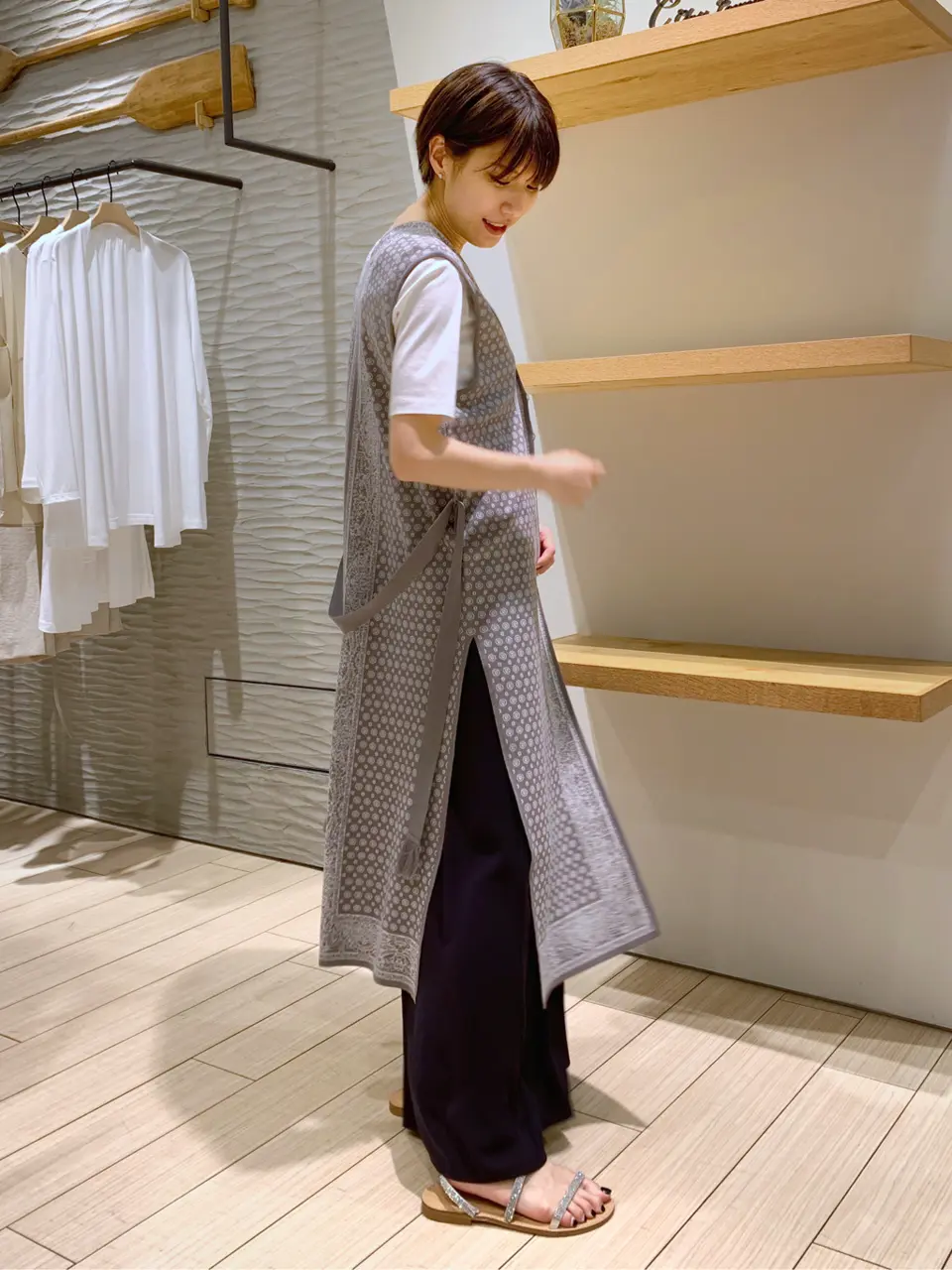 自由区 河野 コーディネート画像