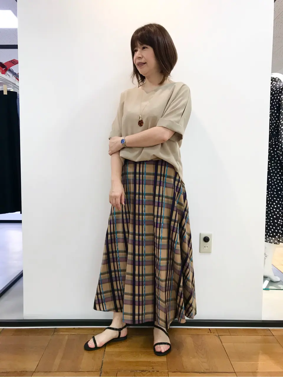 自由区 松瀬 コーディネート画像