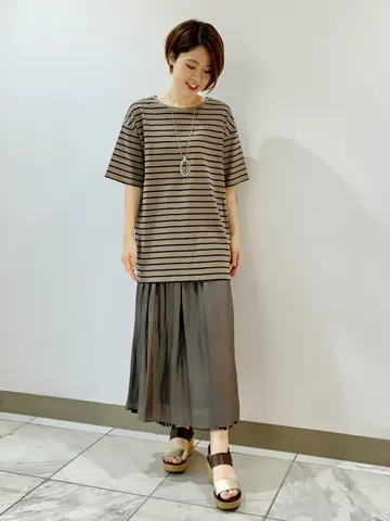 自由区 冨樫 コーディネート画像