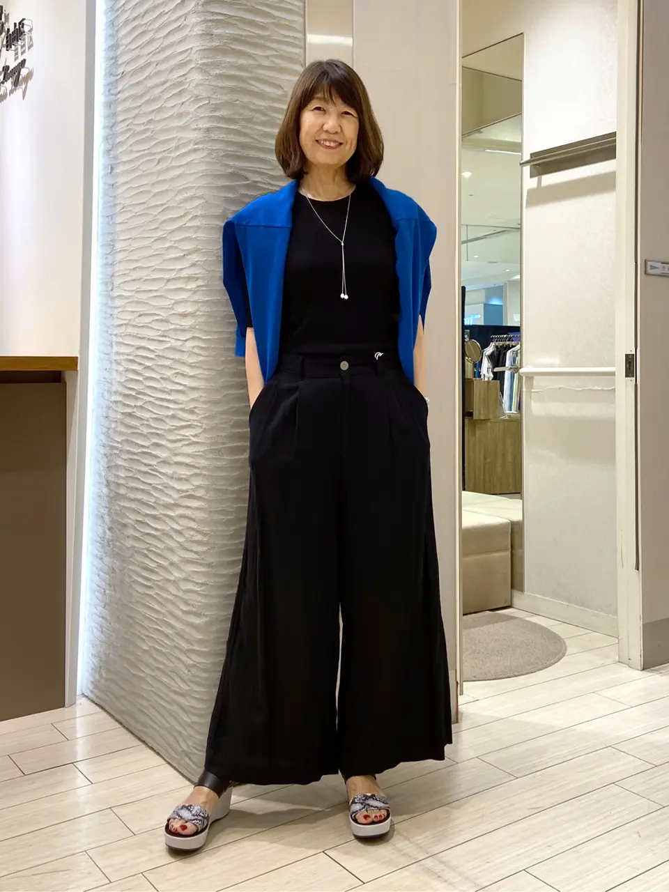 自由区 山本 コーディネート画像