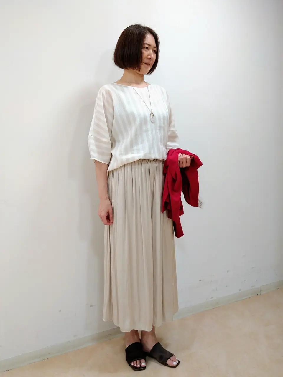 自由区 奥山 コーディネート画像