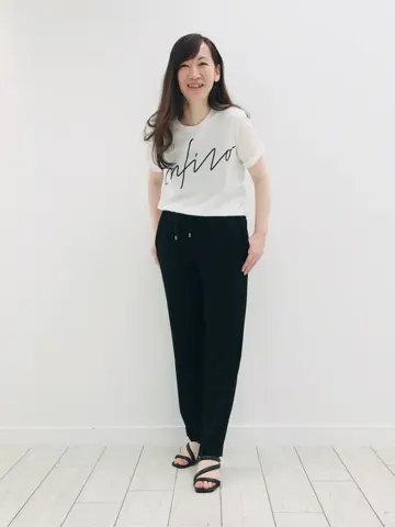 自由区 niina コーディネート画像
