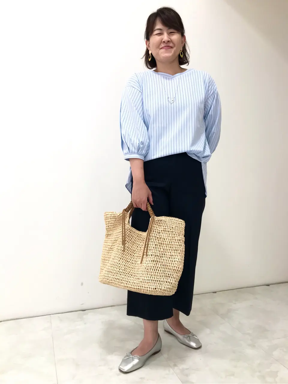 自由区 大野 コーディネート画像