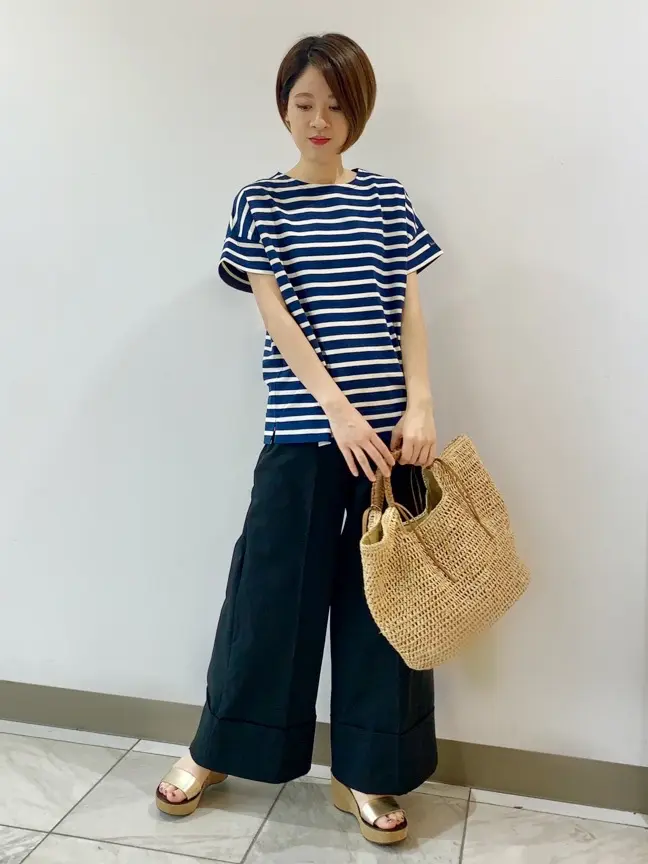 自由区 冨樫 コーディネート画像