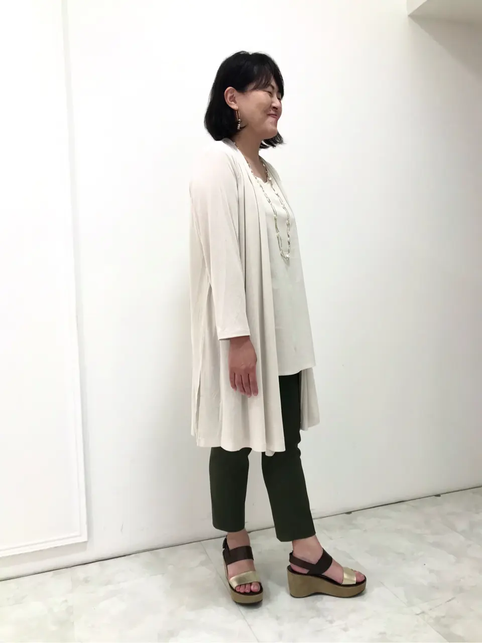 自由区 大野 コーディネート画像