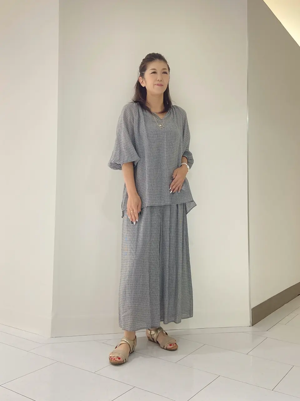 自由区 KAZU コーディネート画像